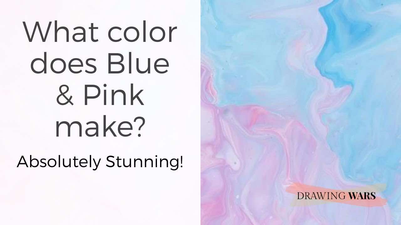 What color does Blue & Pink make? Absolutely Stunning! Thumbnail