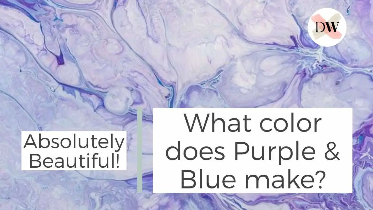 What color does Purple & Blue make? Absolutely Beautiful! Thumbnail