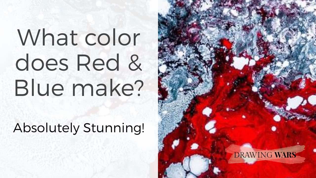 What color does Red & Blue make? Absolutely Stunning! Thumbnail