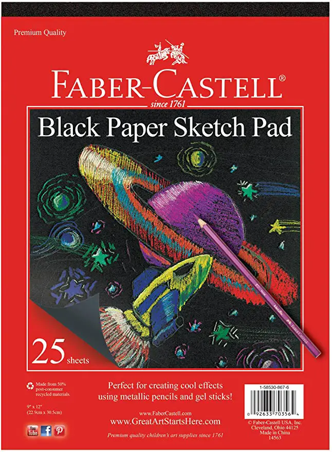 Faber-Castell Black Paper Pad