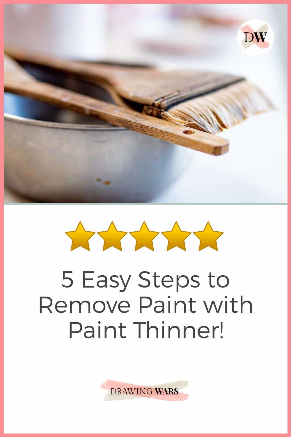 5 Easy Steps to Remove Paint with Paint Thinner! Thumbnail