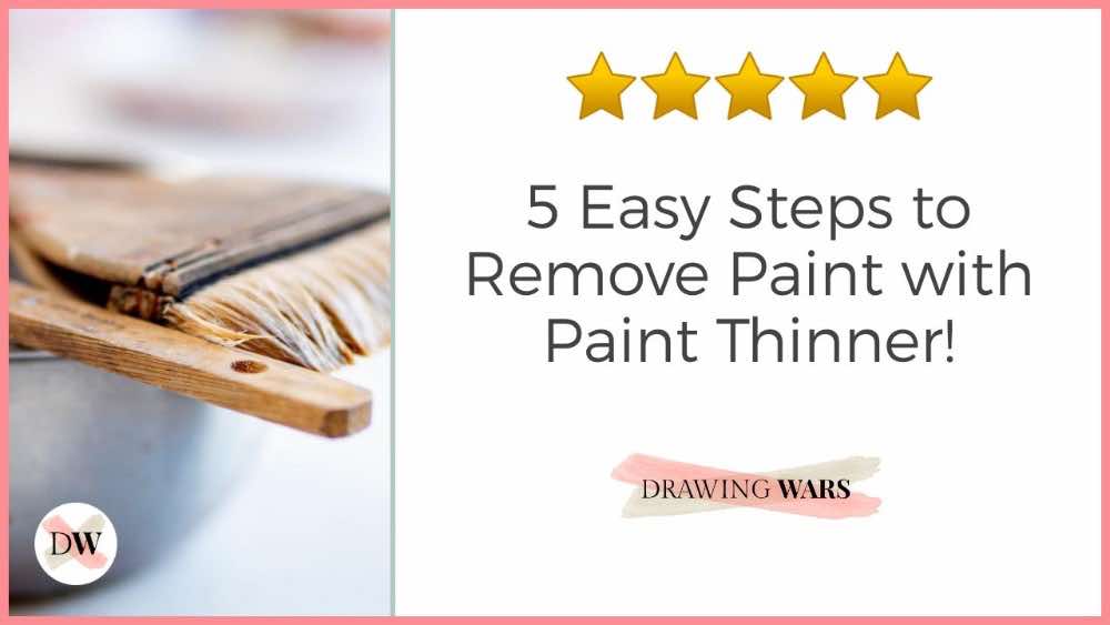 5 Easy Steps to Remove Paint with Paint Thinner! Thumbnail