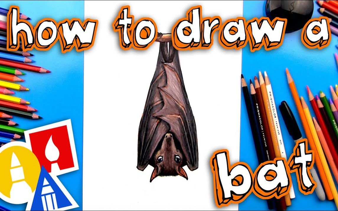 Drawing a Hanging Bat