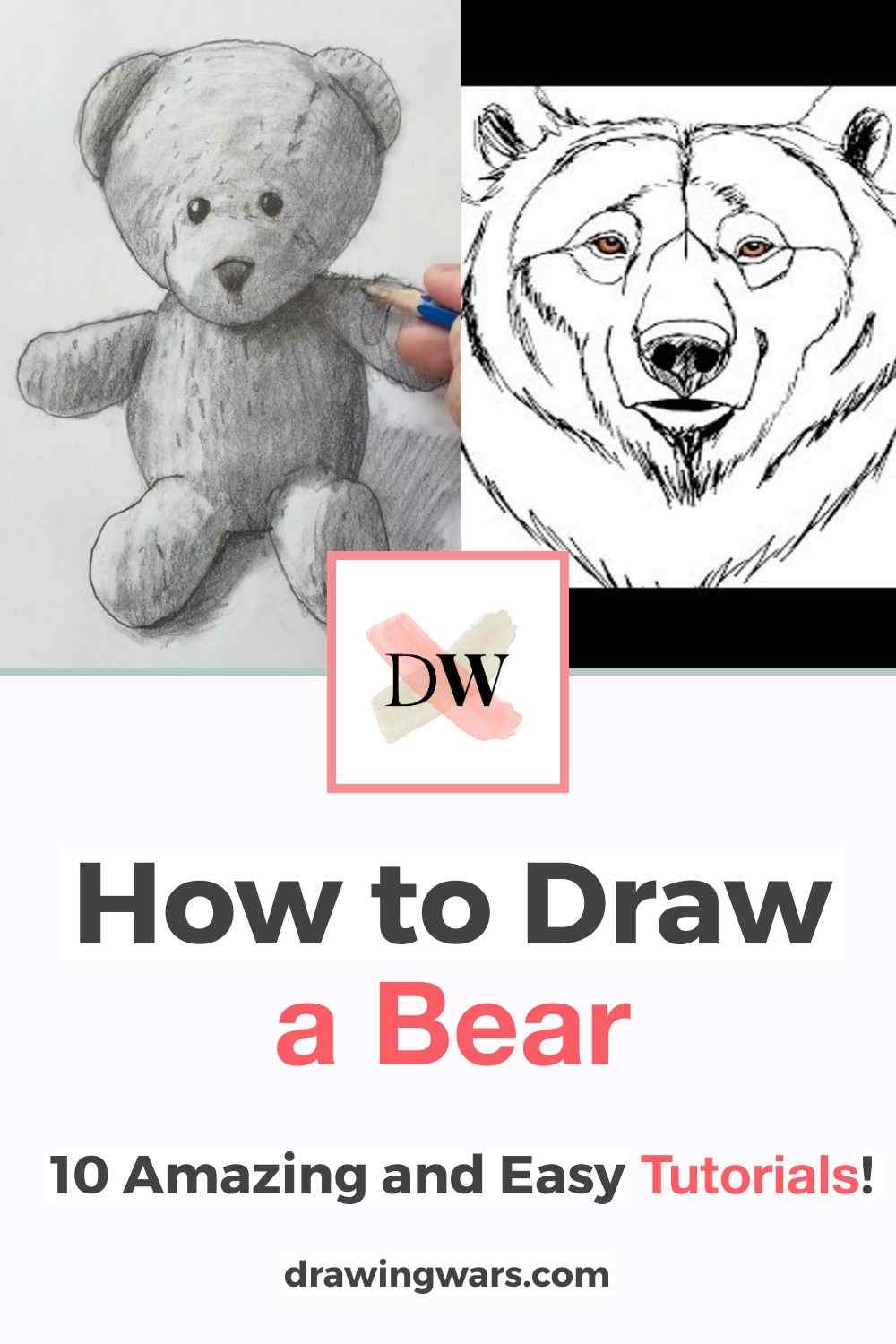 How To Draw A Bear Thumbnail