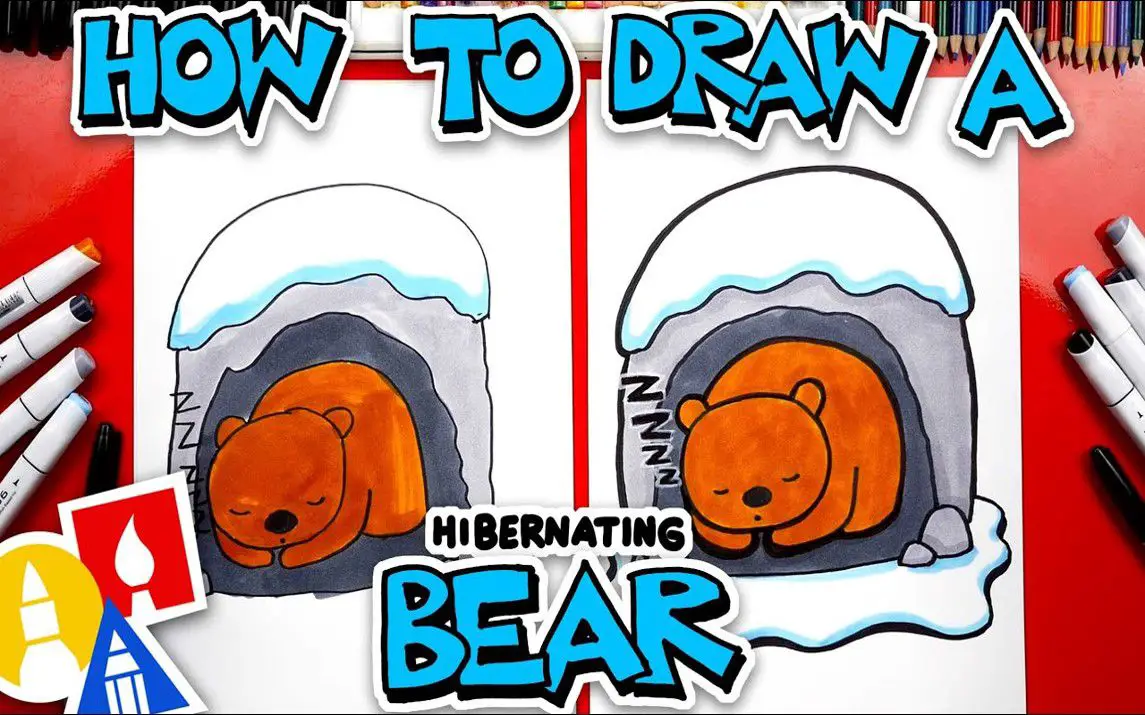 Sleeping Bear Drawing Tutorial
