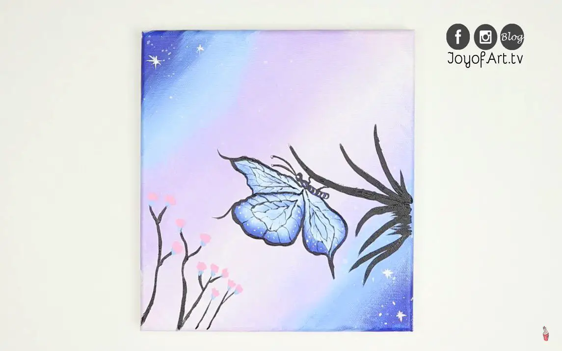 Captivating Butterfly painting