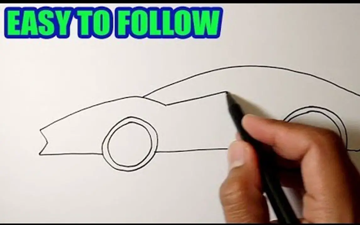 Easy Tutorial on Drawing Cars