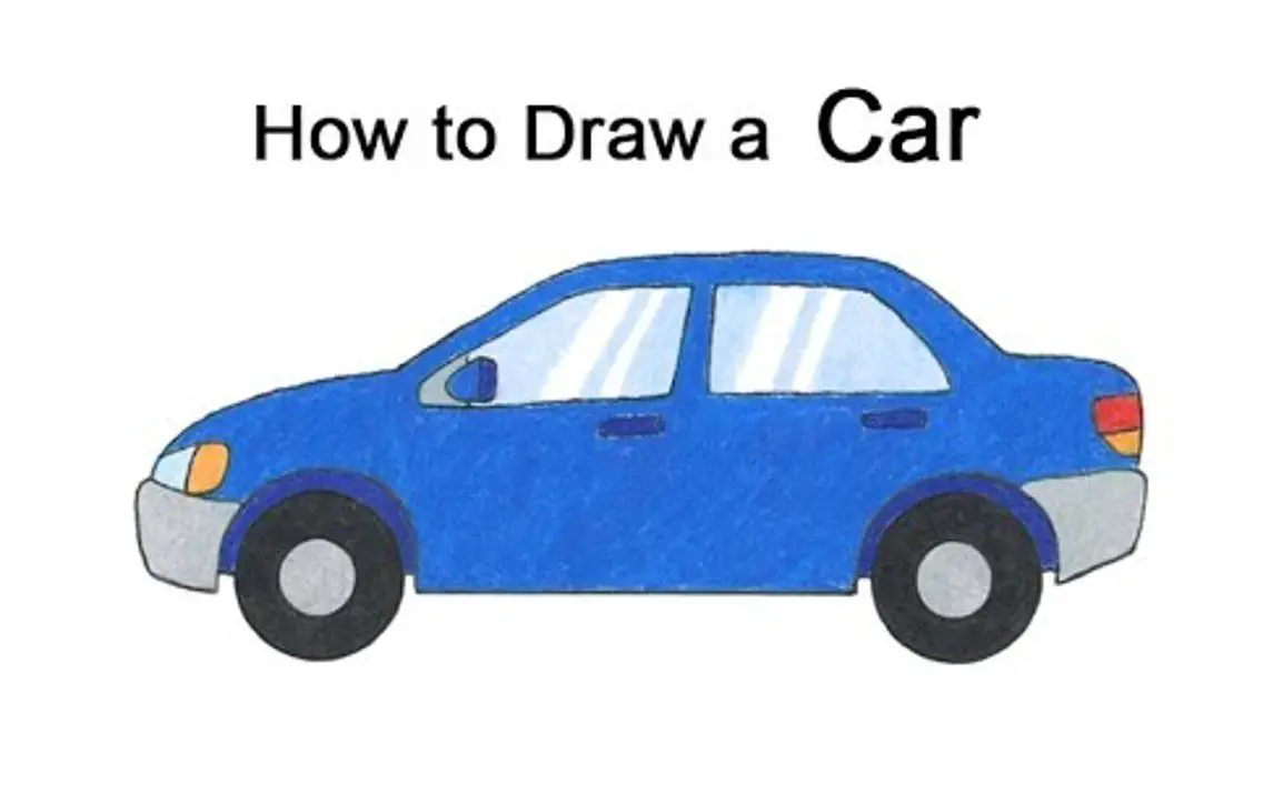 Car Drawing Tutorial for Kids