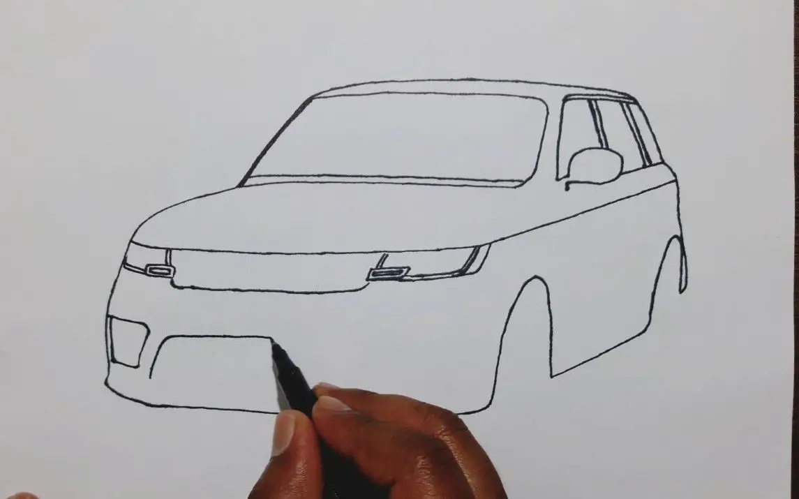 Easiest Way to Draw a Range Rover