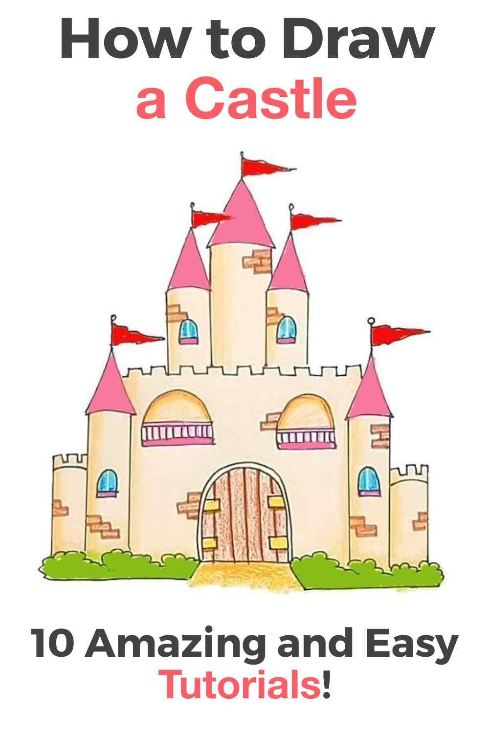 How To Draw A Castle Thumbnail