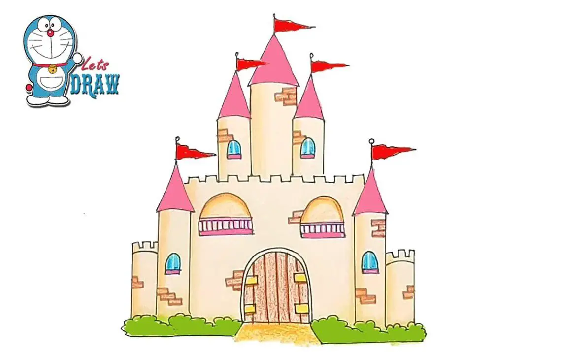 Castle Drawing Tutorial for Kids