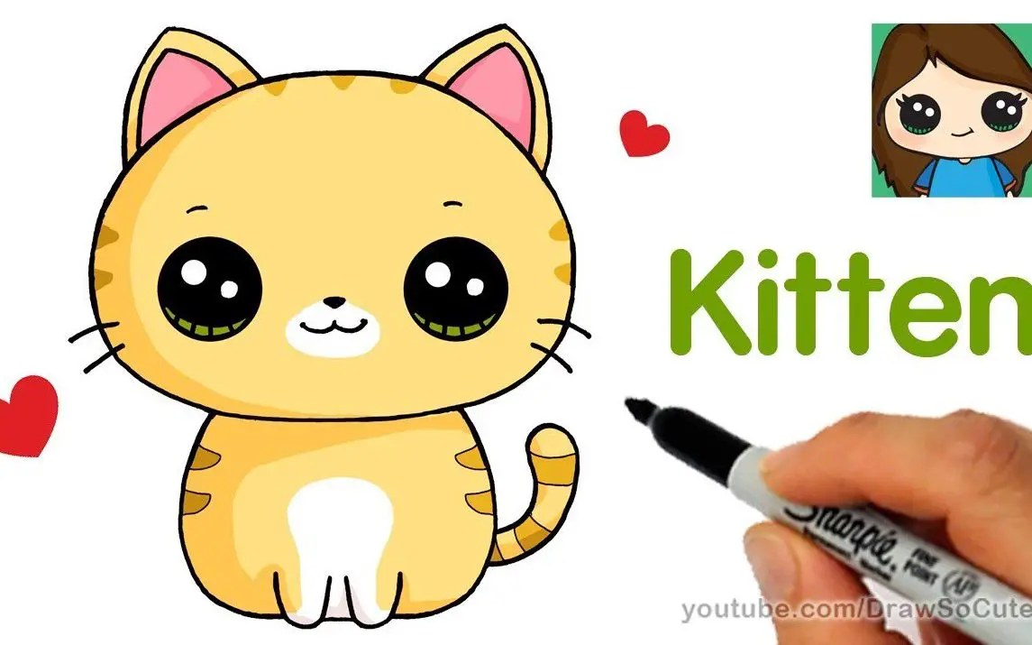 Cartoonish Cat Drawing Tutorial for Kids