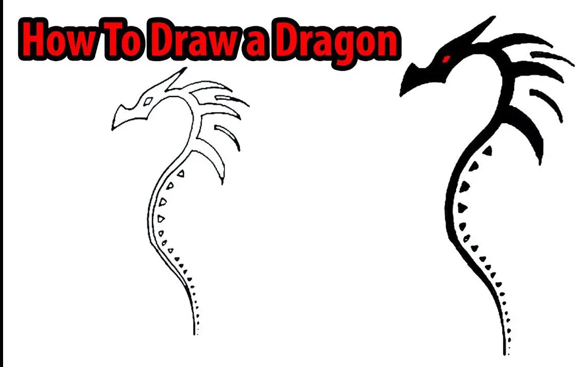 Simple Dragon Tattoo