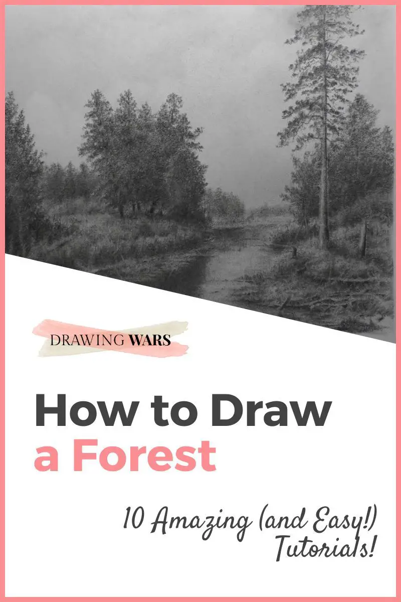 How To Draw A Forest: 10 Amazing and Easy Tutorials! Thumbnail