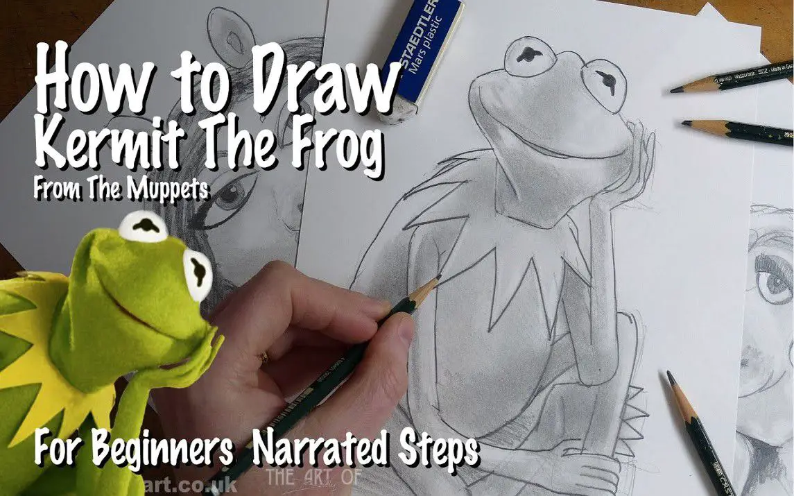 How to Draw Kermit the Frog