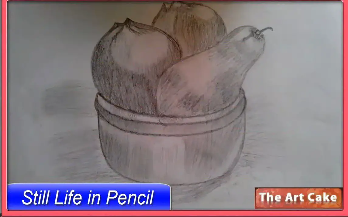 Small Fruit Bowl Drawing Demonstration