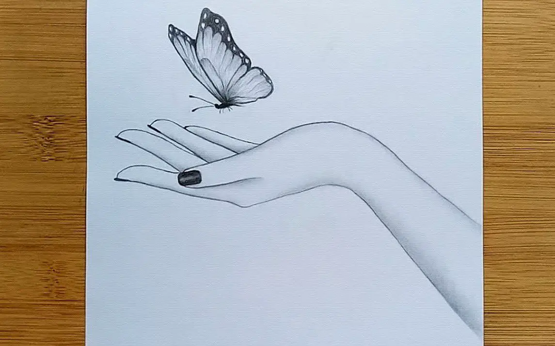 Beautiful Drawing of a Hand