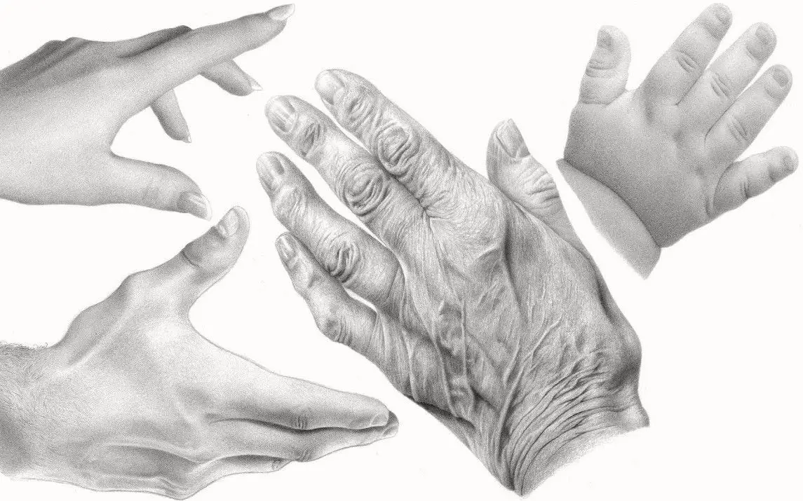 Realistic Hand Sketching Technique