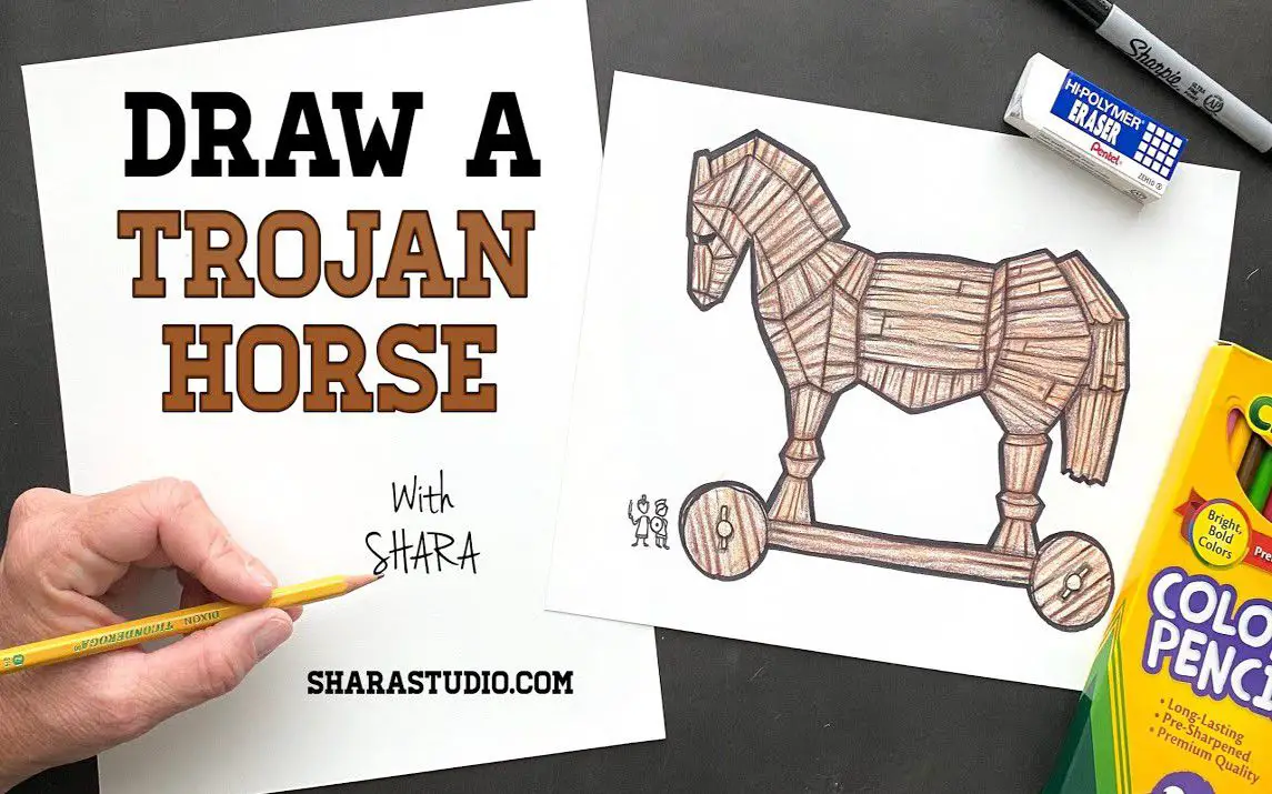 Drawing the Trojan Horse