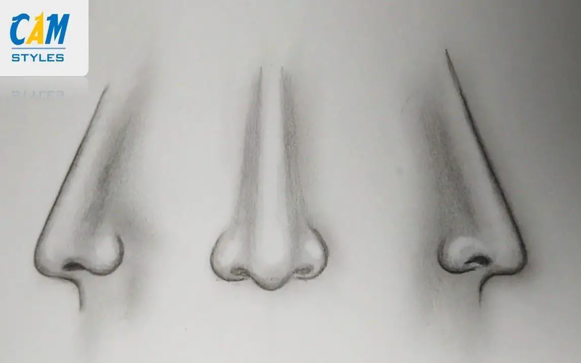 Easy Nose Drawing Tutorial