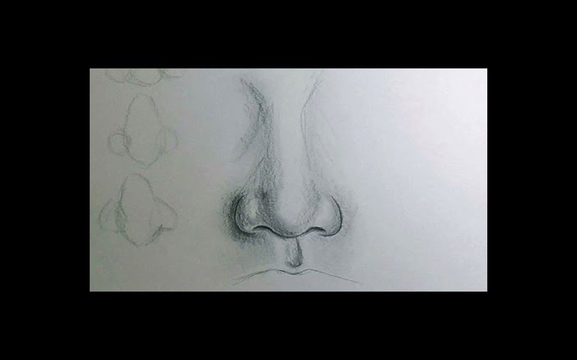 Absolute Basics of Drawing a Nose