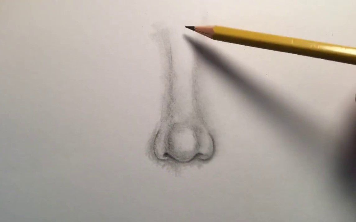 Simple Approach to Drawing a Nose