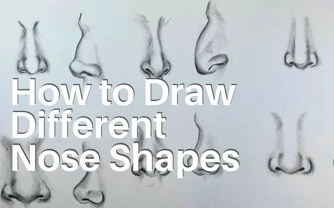 Different Variants of Nose Drawings