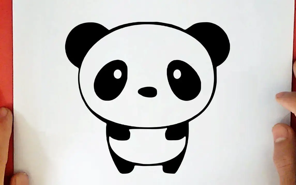 Cartoon Panda Drawing
