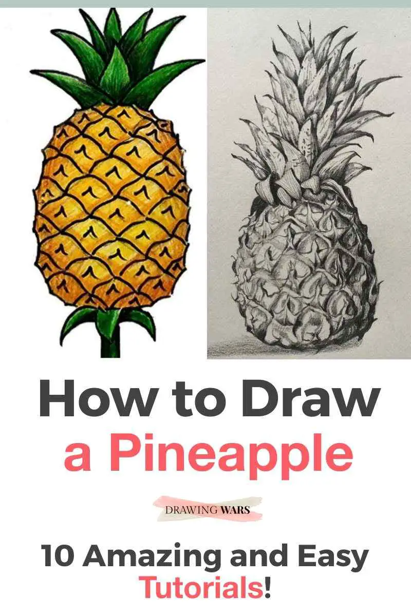 How To Draw A Pineapple Thumbnail