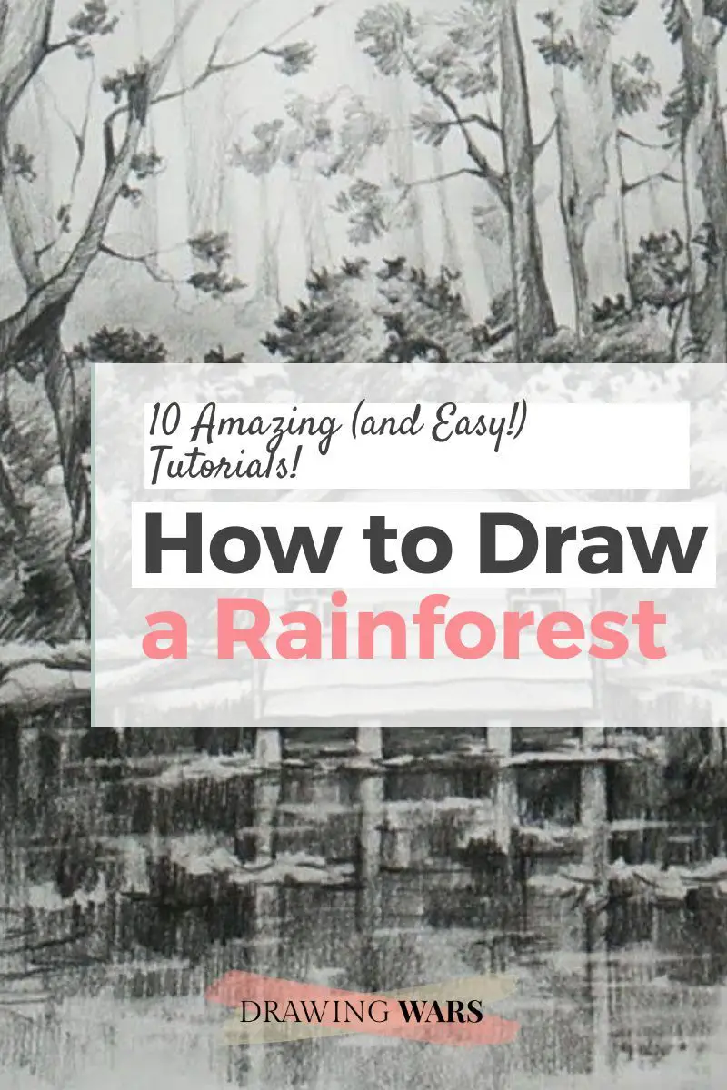 How To Draw A Rainforest: 10 Amazing and Easy Tutorials! Thumbnail