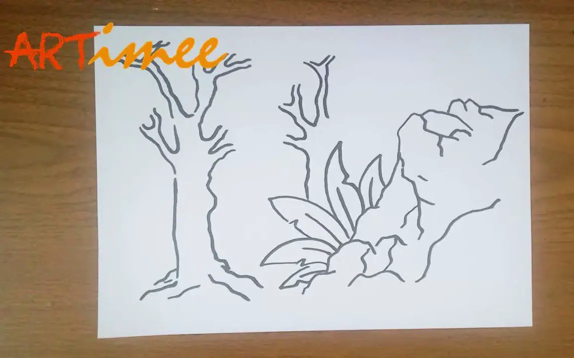 Rainforest Drawing for Kids