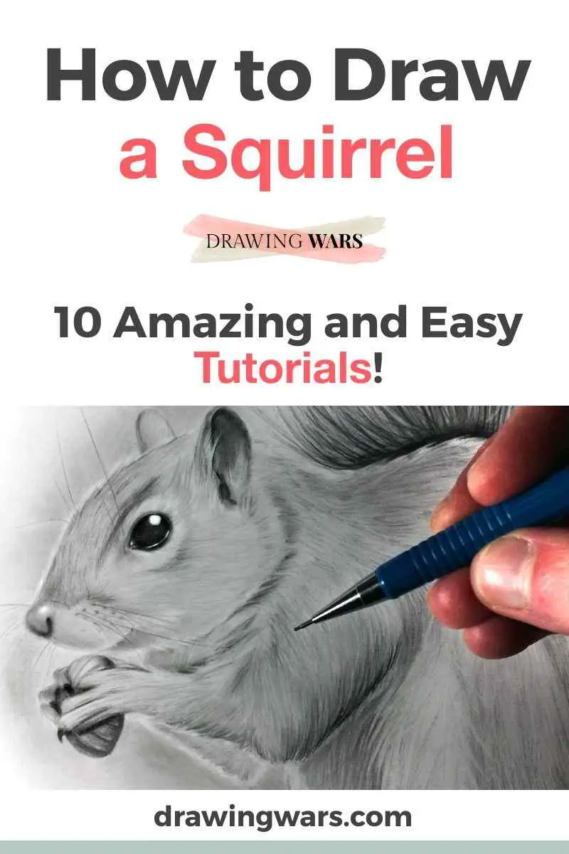 How To Draw A Squirrel Thumbnail