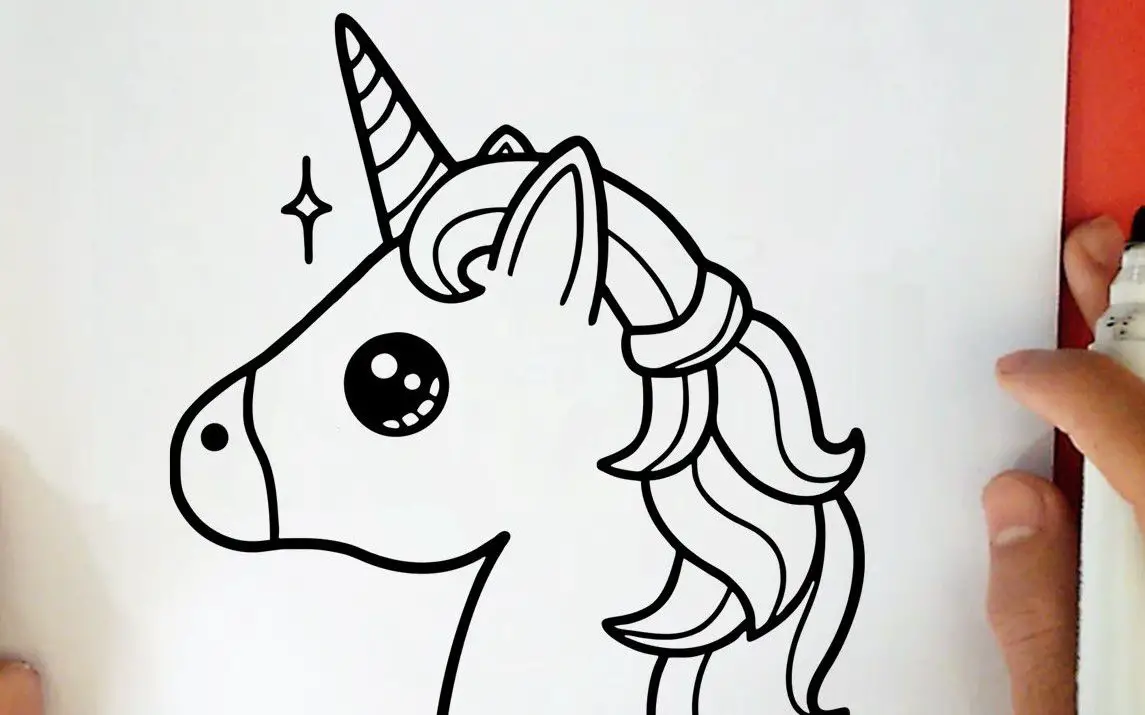 Quick Unicorn Drawing Tutorial