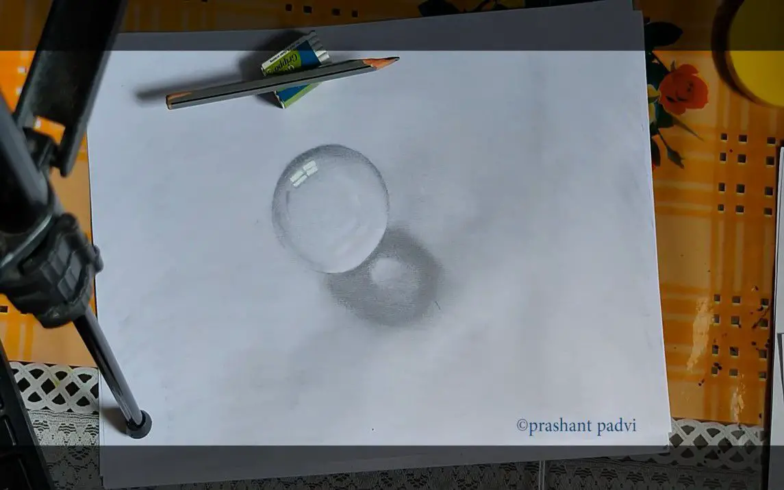 Crystal Clear Bubble Drawing