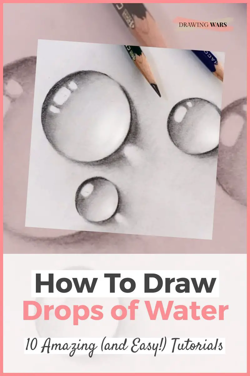 How To Draw Drops Of Water: 10 Amazing and Easy Tutorials! Thumbnail