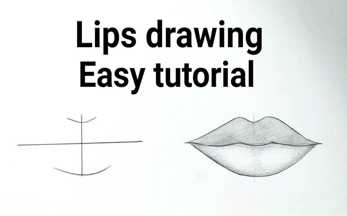 Basic Lip Drawing Tutorial