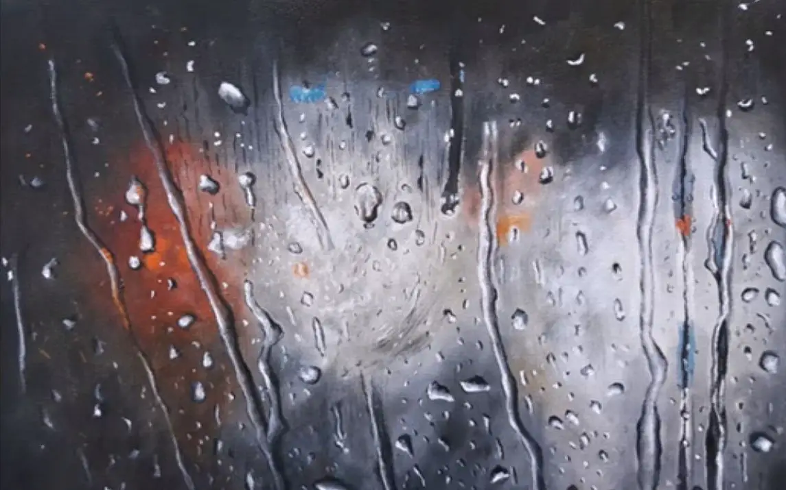 16 Great Drawing Raindrops Turotials (Pencils, Oil Pastels, Acrylic, and  Watercolor) | ACRYLIC PAINTING SCHOOL