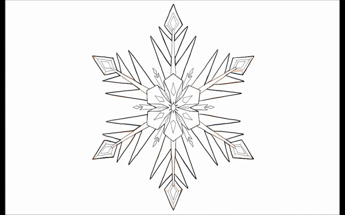 The Snowflake from Disney’s Frozen