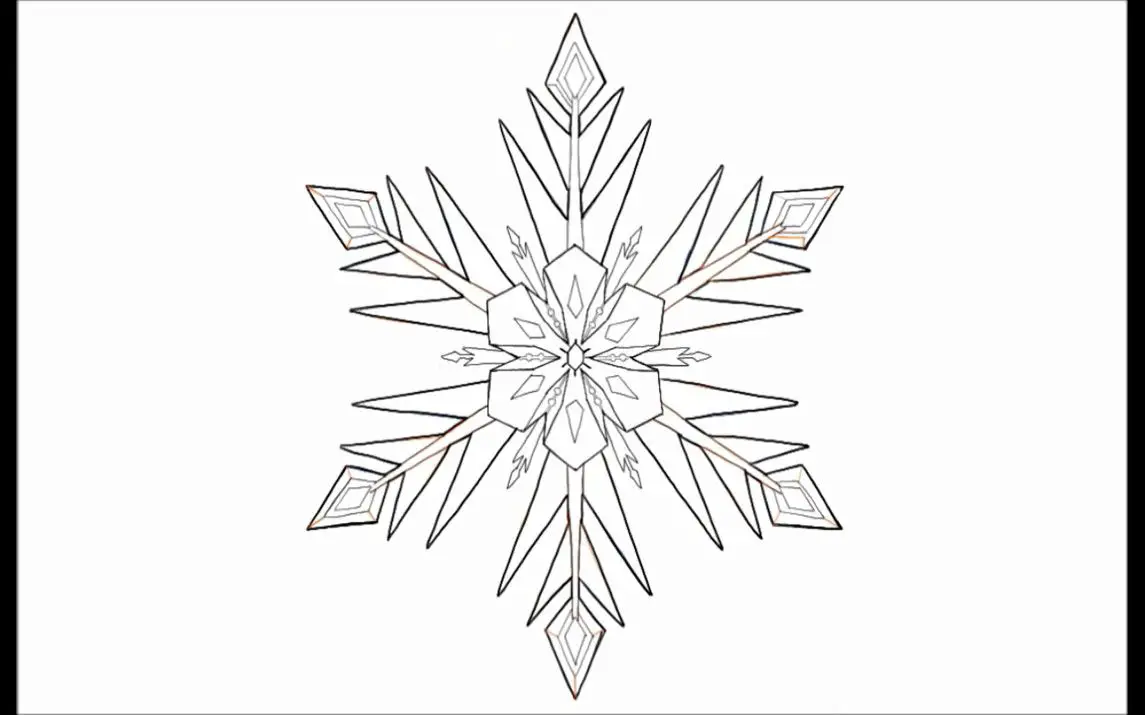 The Snowflake from Disney’s Frozen