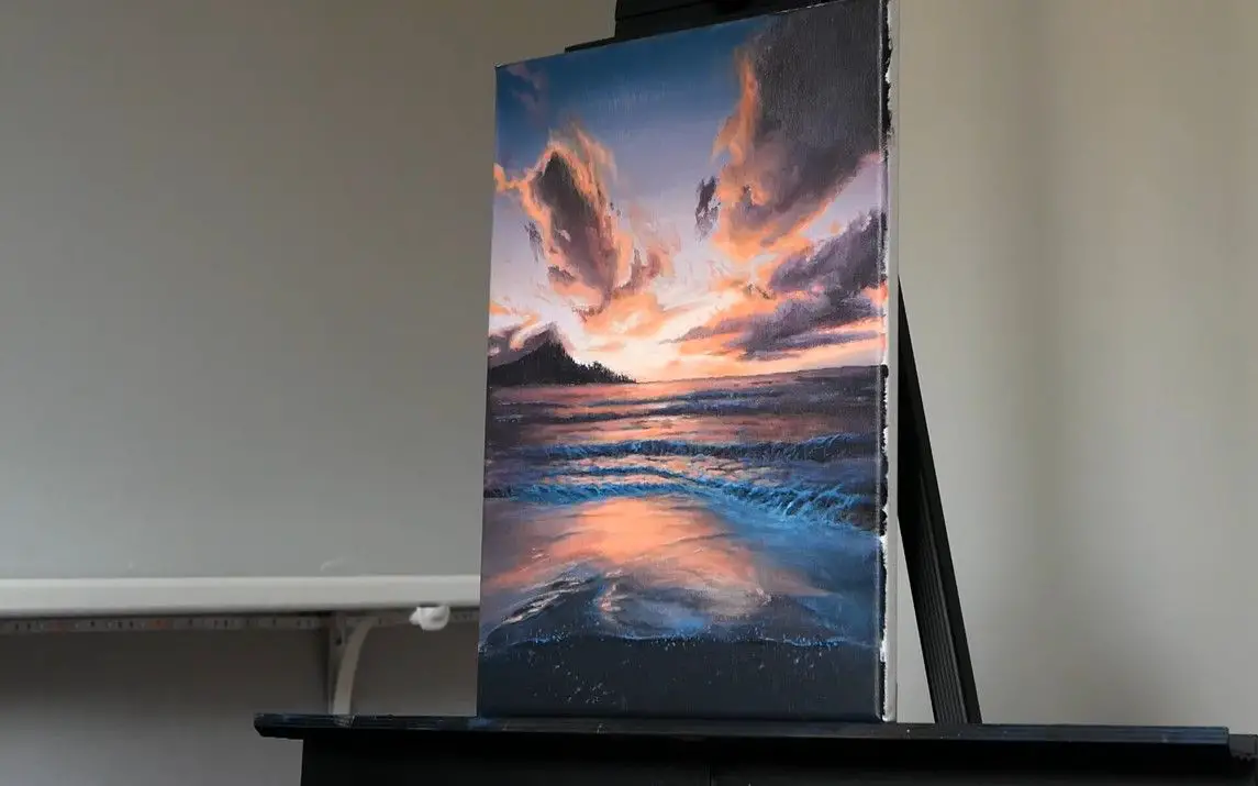 Mesmerizing Sunset Painting Tutorial