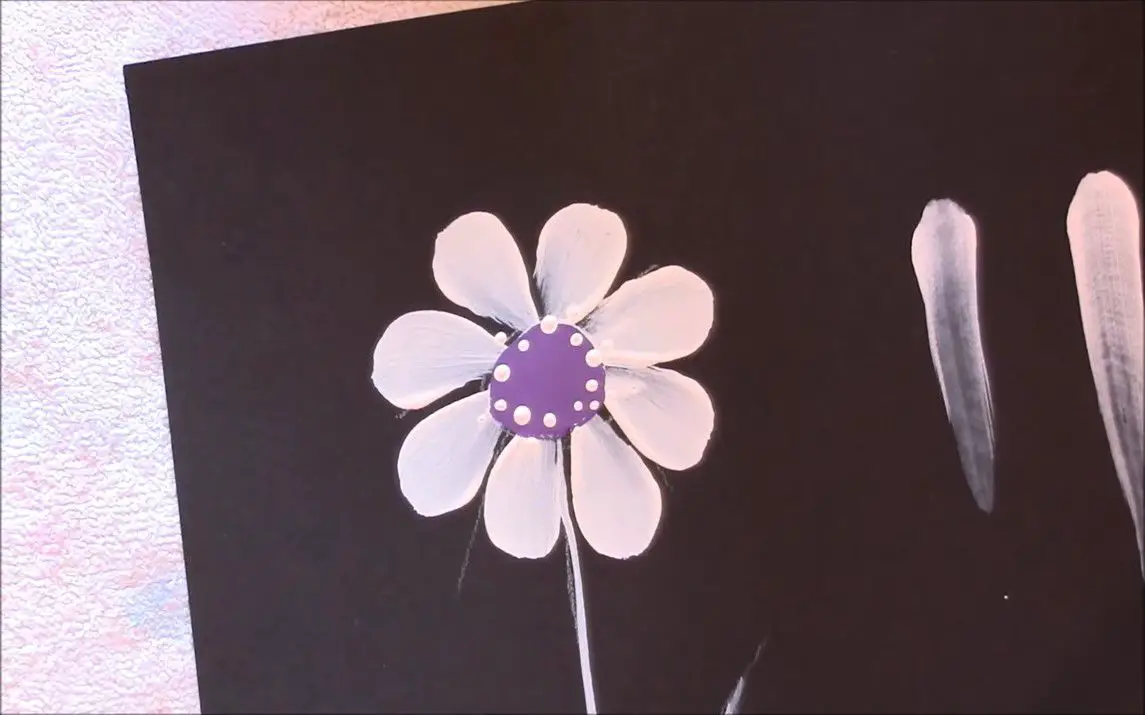 Daisy Painting for Kids
