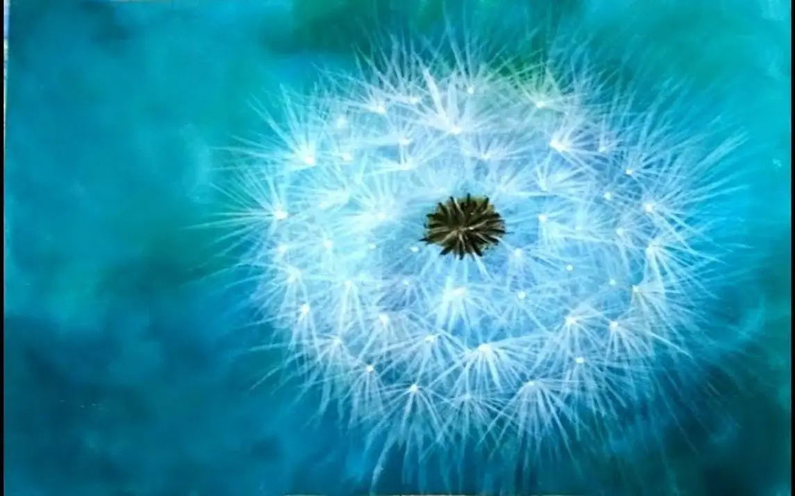 Beautiful Dandelion Painting for Beginners