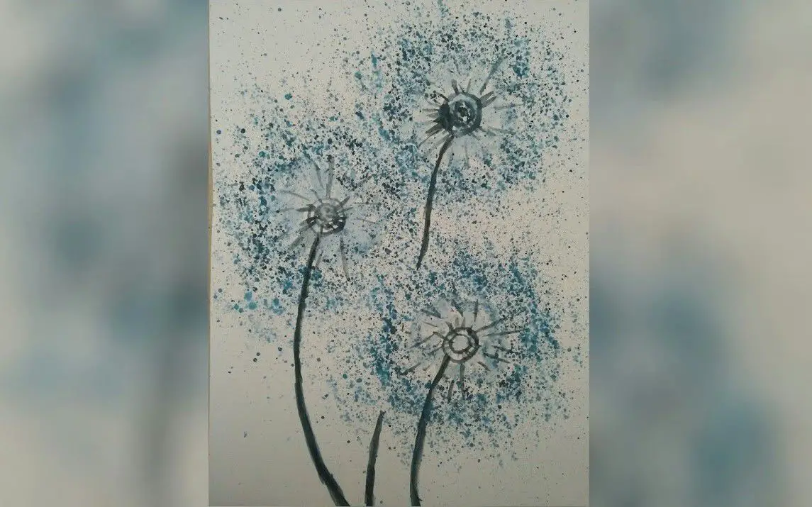 Dandelion Painting for Beginners