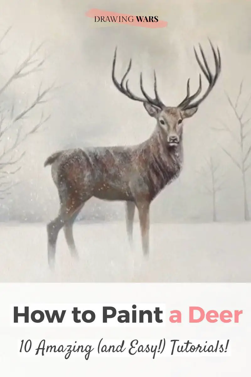 How To Paint A Deer: 10 Amazing and Easy Tutorials! Thumbnail