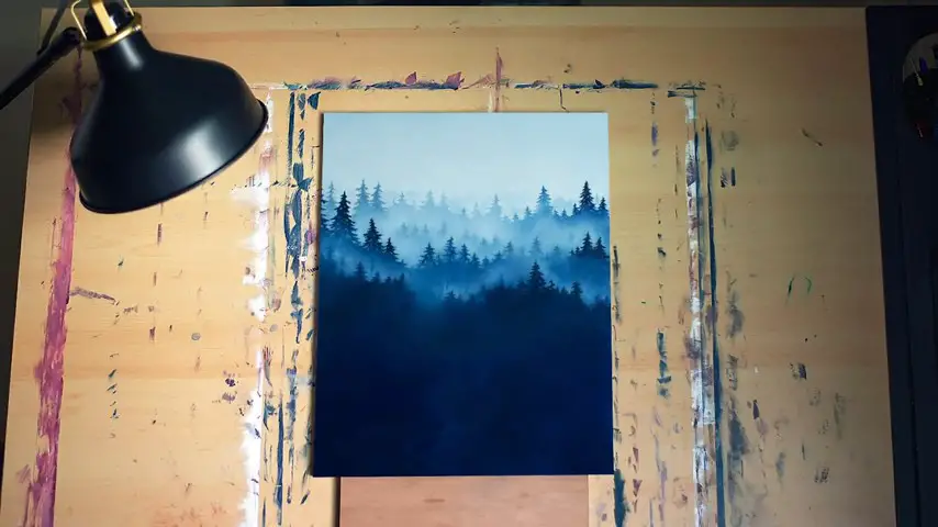 Learn To Paint A Foggy Forest With Tianna Williams