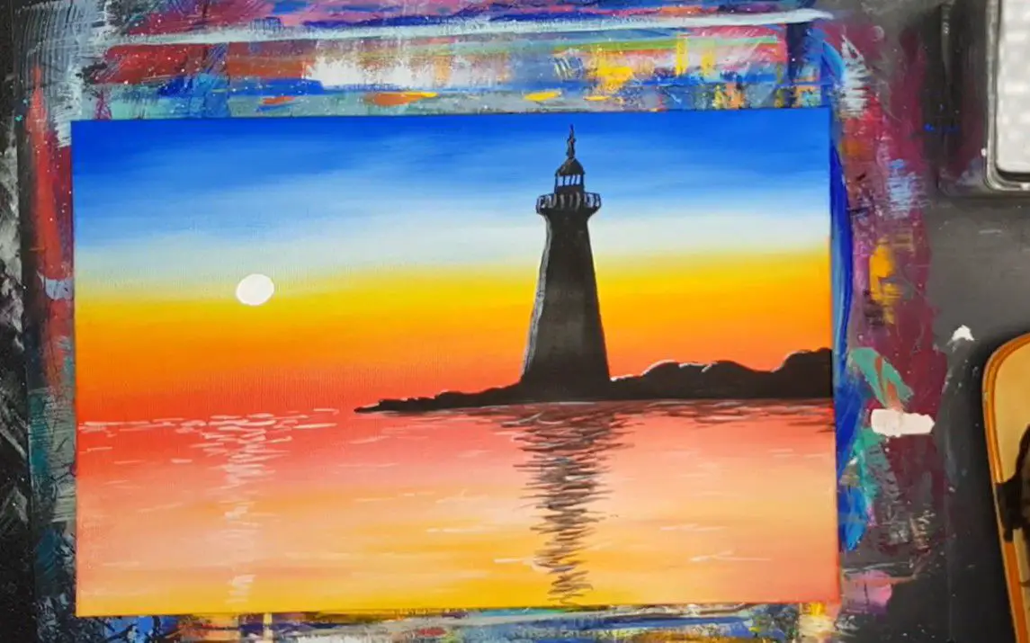 Lighthouse Painting for Beginners