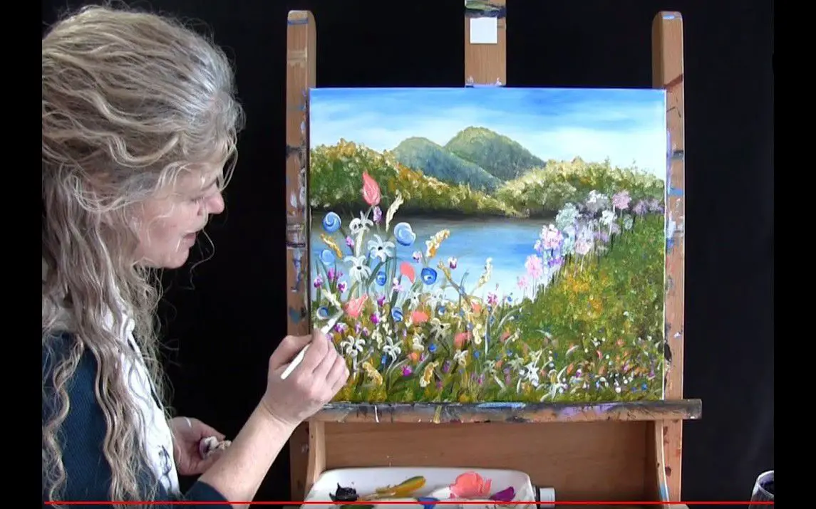 Painting a Meadow in Spring