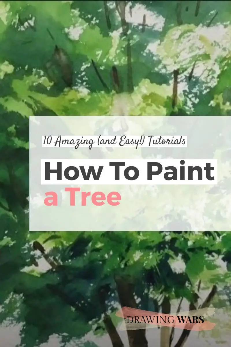 How To Paint A Tree: 10 Amazing and Easy Tutorials! Thumbnail