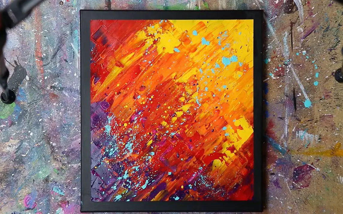 Brightly Colored Abstract Art