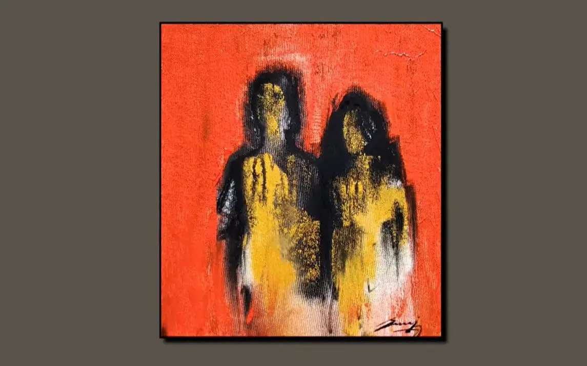 Abstract Figurative Painting Demo